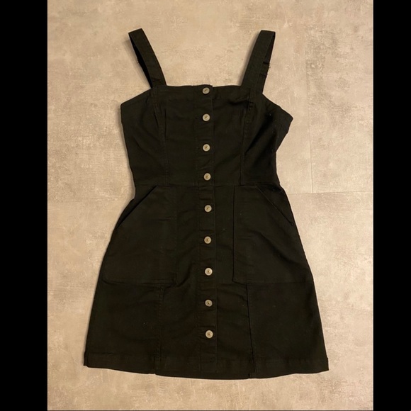 H&M denim black dress - Picture 1 of 2